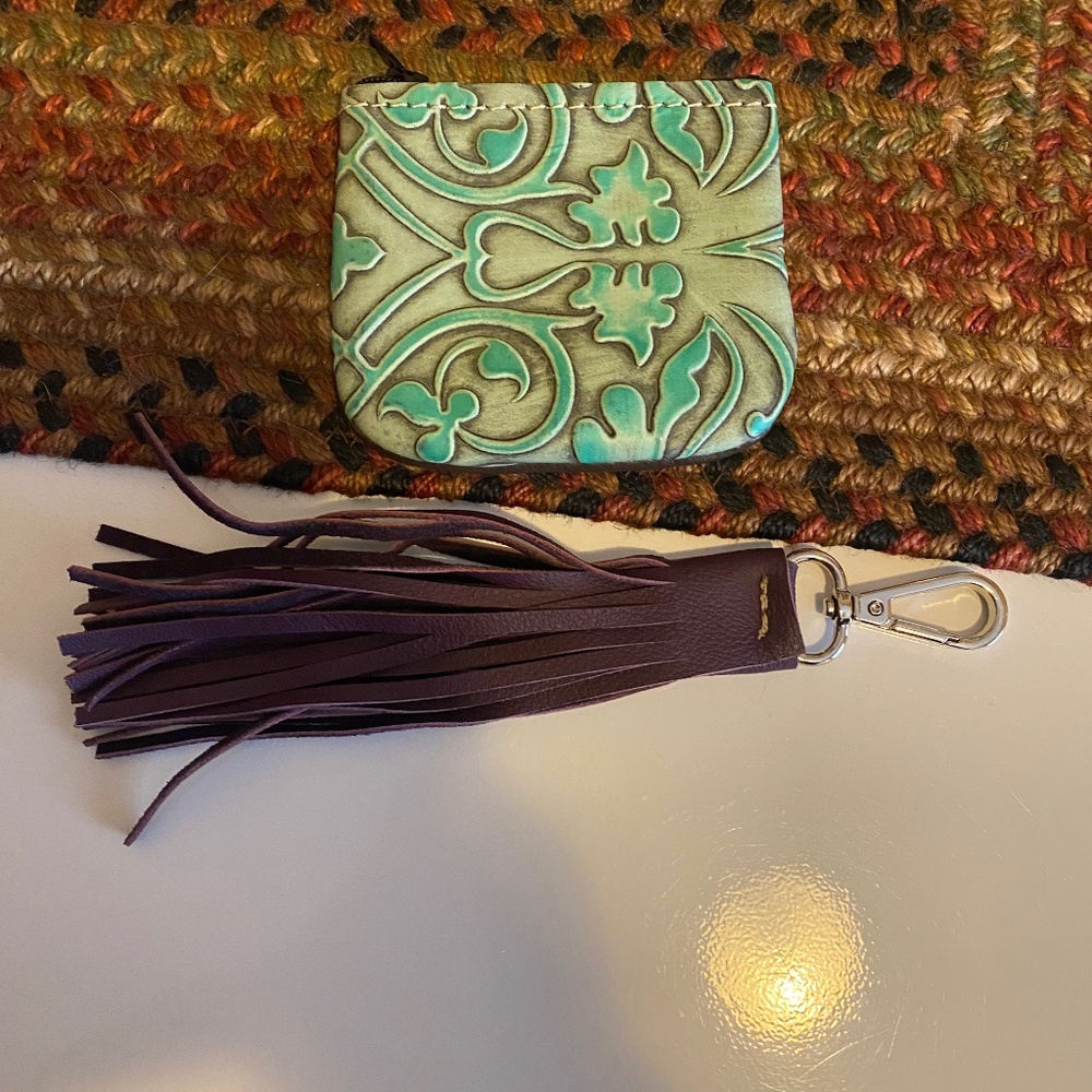 *Updated*~Holy Cow Couture coin purse and short tassel